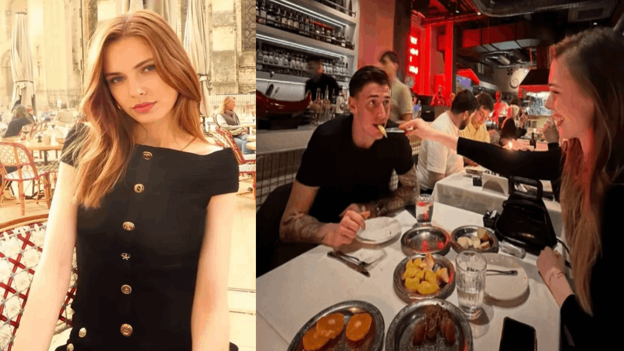 Milli kaleci Berke hayalindeki aşkı Fransız modelde buldu